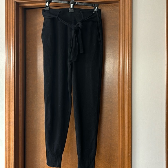 Light Grey Knit Jogger Pants main image 0